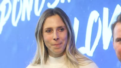  - Reprezentanca Alpske discipline,- Ana Bucik Jogan,- 27.01.2026. - Novinarska konferenca Olimpijskega komiteja Slovenije z uradno predstavitvijo reprezentance za nastop na olimpijskih igrah 2026 v Italiji.//FOTO: Bojan Velikonja