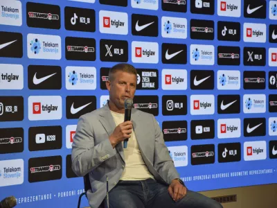 05.06.2025 - novinarska konferenca selektorja Slovenije, Andrej Razdrh - selektor foto:voranc kramberger