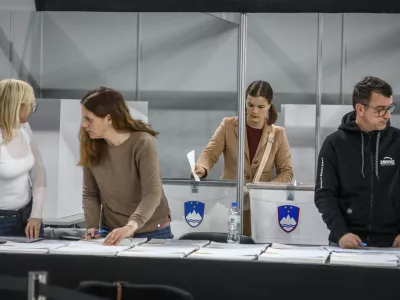 22.3.2026 - volitve v državni zbor 2026 - parlamentarne volitve 2026 - voli&scaron;čeFoto: Luka Cjuha