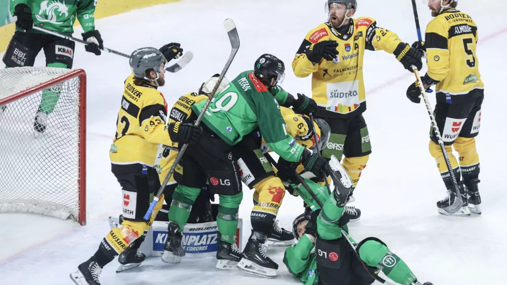 - 31.03.2026 - hokej - druga polfinalna tekma med Olimpija: Pustertal v ligi ICEHL//FOTO: Jaka Gasar