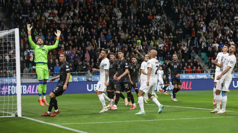 15.11.2025 - Nogomet reprezentanca slovenije- kvalifikacije za svetovno prvenstvo - Slovenija in Kosovo - stadion StožiceFoto: Luka Cjuha
