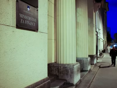 - Ministrstvo za finance Republike Slovenije, Župančičeva 3 v Ljubljani, stavba  //FOTO: Bojan Velikonja