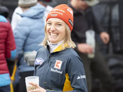 Katarina Schmid29.03.2026 - Planica - zaključek svetovnega pokala v smučarskih skokih - poleti - smučarski skokiFoto: Nik Erik Neubauer