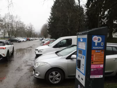 3.2.2026 &scaron;tepanjsko naselje, uničeni parkomati, parkiranjeFoto Luka Cjuha