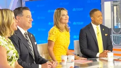 Savannah Guthrie (v sredini) pravi, da čuti veliko podporo oboževalcev. F AP