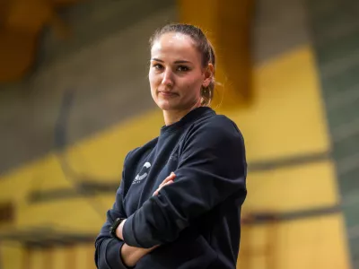 &Scaron;pela Ožegovič, trenerka Calcit Volley