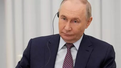 Russian President Vladimir Putin attends a meeting with Egyptian Foreign Minister Badr Abdelatty at the Senate Palace of the Kremlin in Moscow, Russia April 2, 2026. Alexander Zemlianichenko/Pool via REUTERS