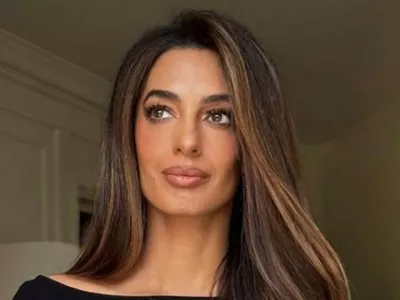 3-4-2026Celebrity hairstylist Dimitris Giannetos said he "wanted to subtly change Amal's hair color and length",Image: 1088366843, License: Rights-managed, Restrictions:, Model Release: no