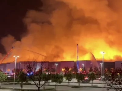 Po navedbah oblasti poročil o morebitnih po&scaron;kodovanih za zdaj ni. Foto: zajem zaslona X