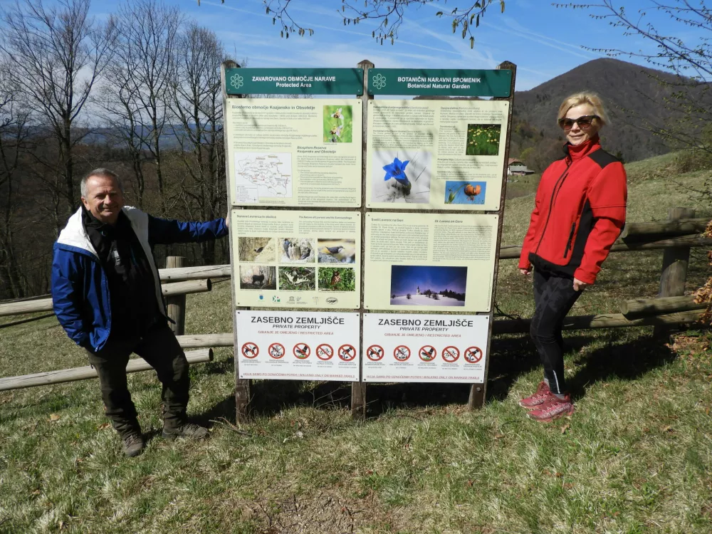 Jože Prah in Simona Pavlin, sveti Lovrenc / Foto: Katja Petrovec 