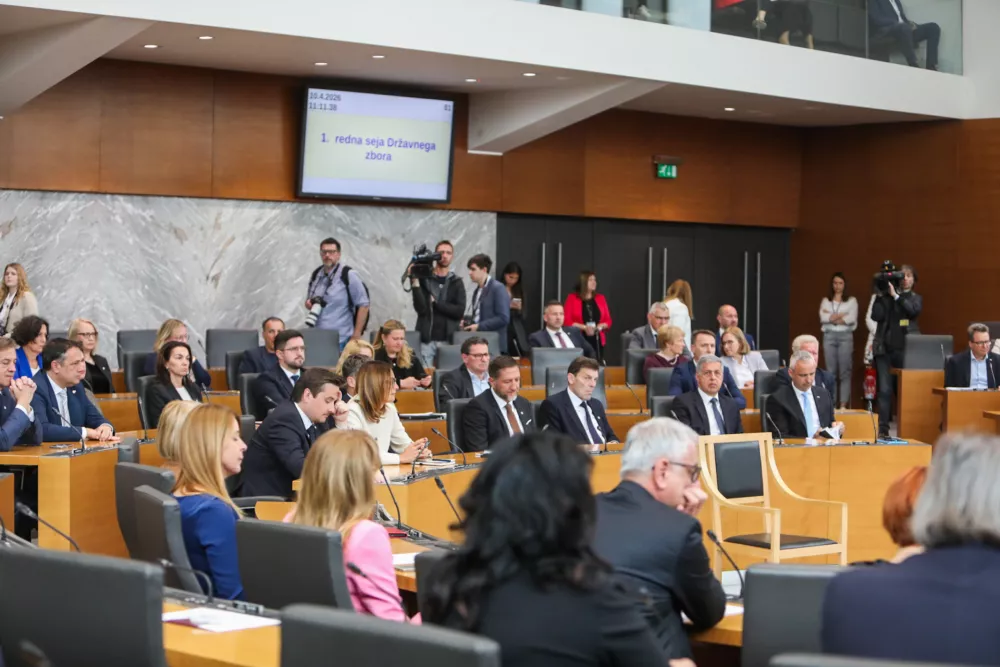 10.04.2026. 1.seja parlamenta. Foto: Bojan Velikonja