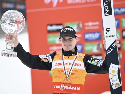 Domen Prevc29.03.2026 - Planica - zaključek svetovnega pokala v smučarskih skokih - poleti - smučarski skokiFoto: Nik Erik Neubauer