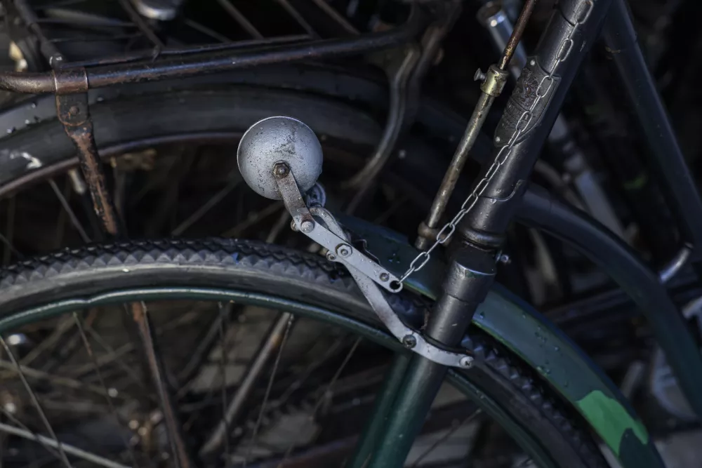 - 11.04.2026 - Jožef Baronik - obnavlja stara kolesa//FOTO: Jaka Gasar