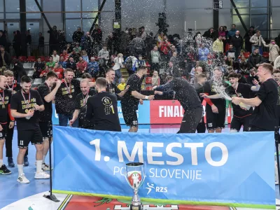 - 06.04.2025 - rokomet - finale mo&scaron;kega pokala v rokometu - Slovan: Krka//FOTO: Jaka Gasar