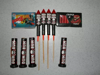 policija zasegla pirotehniko