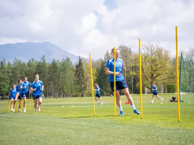 Brdo pri Kranju, NNC Brdo.Trening slovenske zenske nogometne reprezentance pred nadaljevanjem kvalifikacij za SP 2027.
