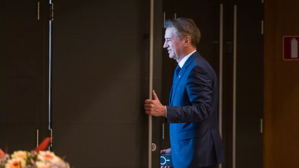 Ljubljana, DZ.Dogajanje ob ustanovni seji DZ.Predsednik vlade Robert Golob.