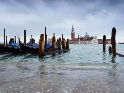 Benetke v času, ko jih zalije morje. / Foto: Istock