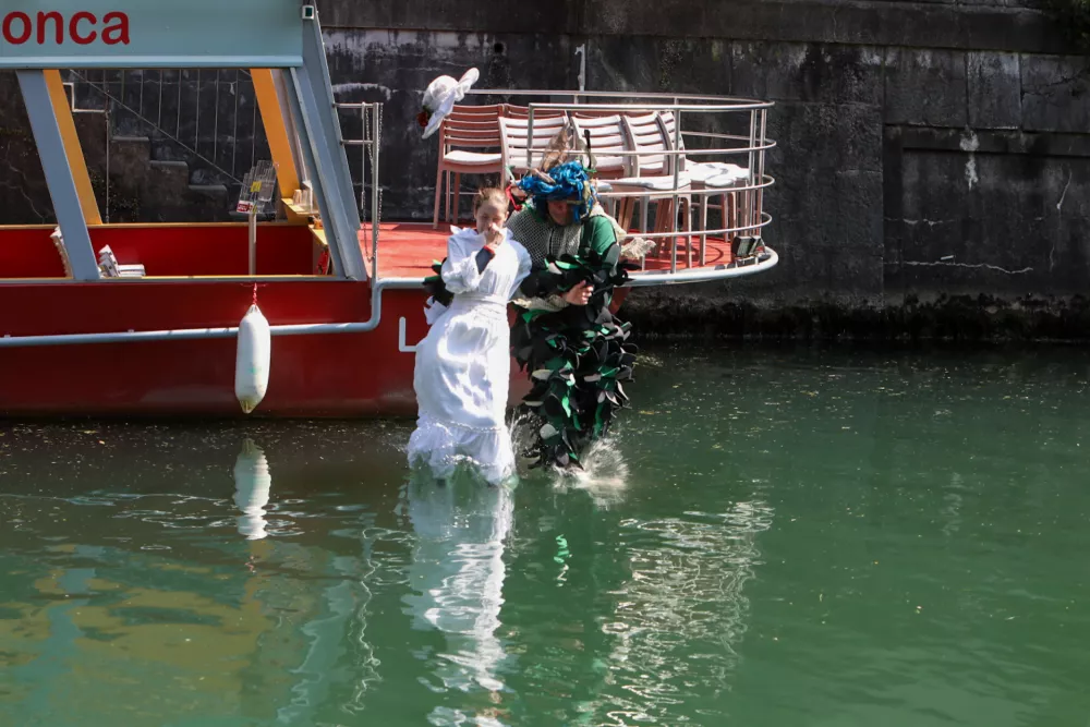 18.04.2026. Či&scaron;čenje Ljubljanice. Bojan Velikonja