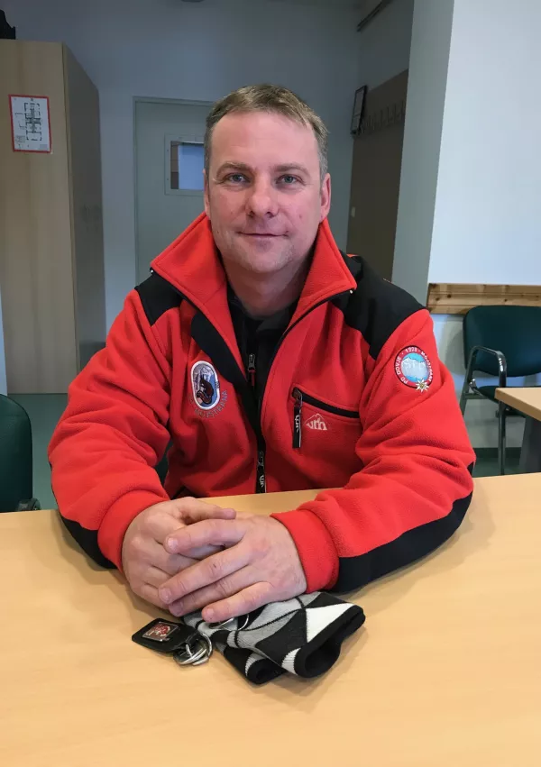 Gregor Berce, predsednik PD Dovje - Mojstrana. / Foto: Petra Mlakar