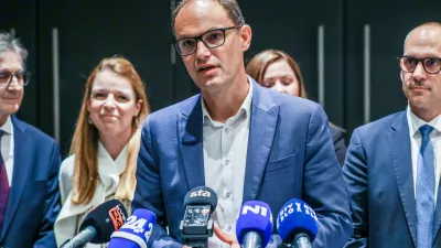 Ljubljana, DZ.Izjava za medije Anzeta Logarja ob izvolitvi podpredsednikov DZ.