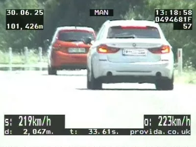 prehitra vožnja, radar, hitrost, globaFoto: PU Murska sobota