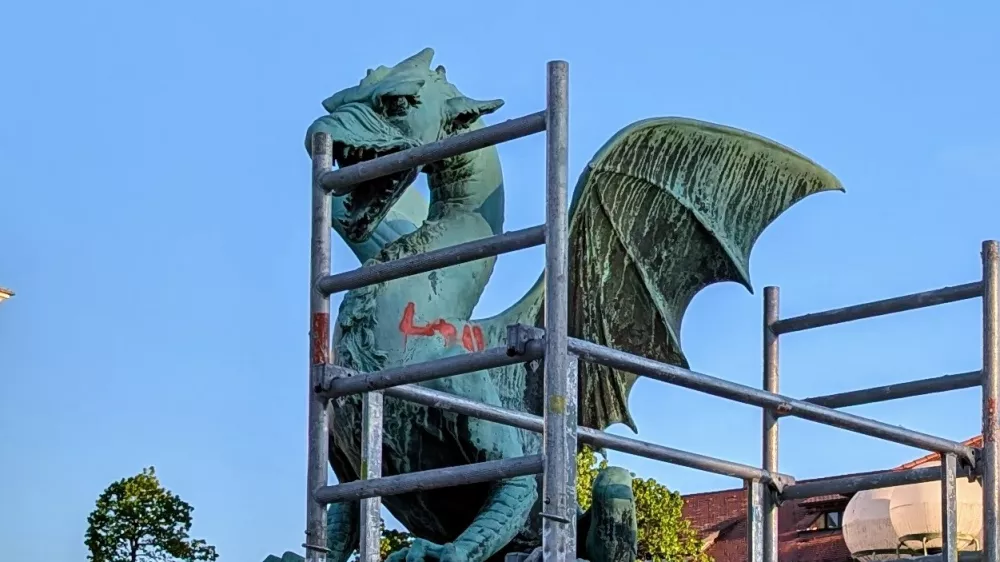 Zmaj danes zjutraj