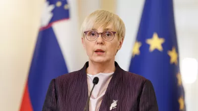 Ljubljana, predsedniska palaca.Izjava za medije predsednice republike Natase Pirc Musar po neformalnih pogovorih s predsednico in predsedniki strank, ki so se po neuradnih izidih parlamentarnih volitev uvrstile v DZ.