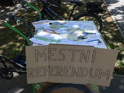 - 24.04.2026 - mestni referendum za parkiri&scaron;ča//FOTO: Jaka Gasar