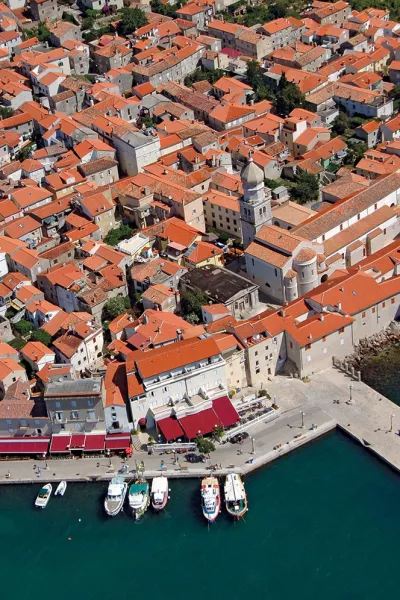 panorama otok Krk