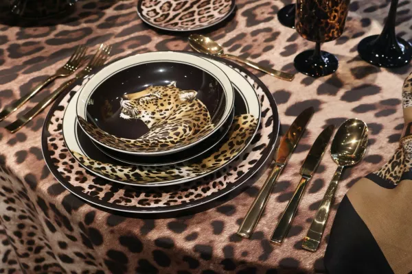 Dolce&Gabbana Casa | The Italian Lunch, an act of love in Fuorisalone MilanPictured: gv,general view,Image: 1093140018, License: Rights-managed, Restrictions: Worldwide, Model Release: no, Pictured: gv,general view