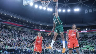Dewayne Stewart- 12.05.2026 - košarka - liga ABA - Olimpija: Crvena zvezda//FOTO: Jaka Gasar