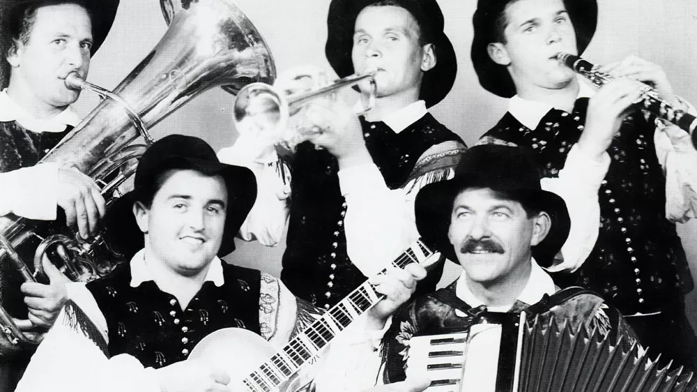 Veseli hribovci / Foto: Iz Knjige Slovenski Muzikantje 