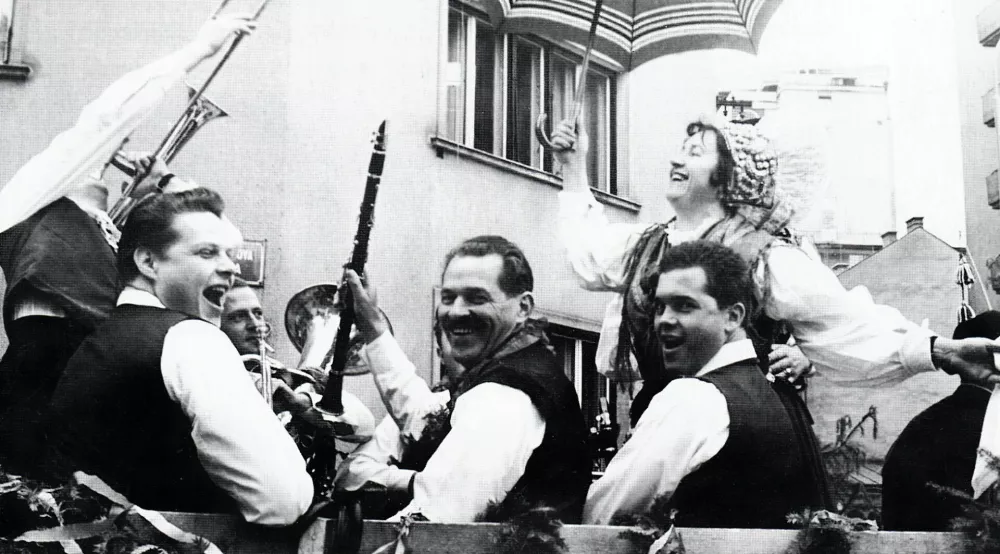 Veseli hribovci / Foto: Iz Knjige Slovenski Muzikantje 