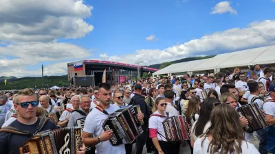 poraznik harmonikarjev, Šaleška, Velenje, Vista, rekord / Foto: Facebook Visit Saleska