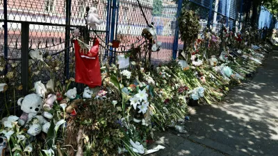 OŠ Ivana Ribnikarja, Beograd, prizorišče nedavnega strelskega pohoda