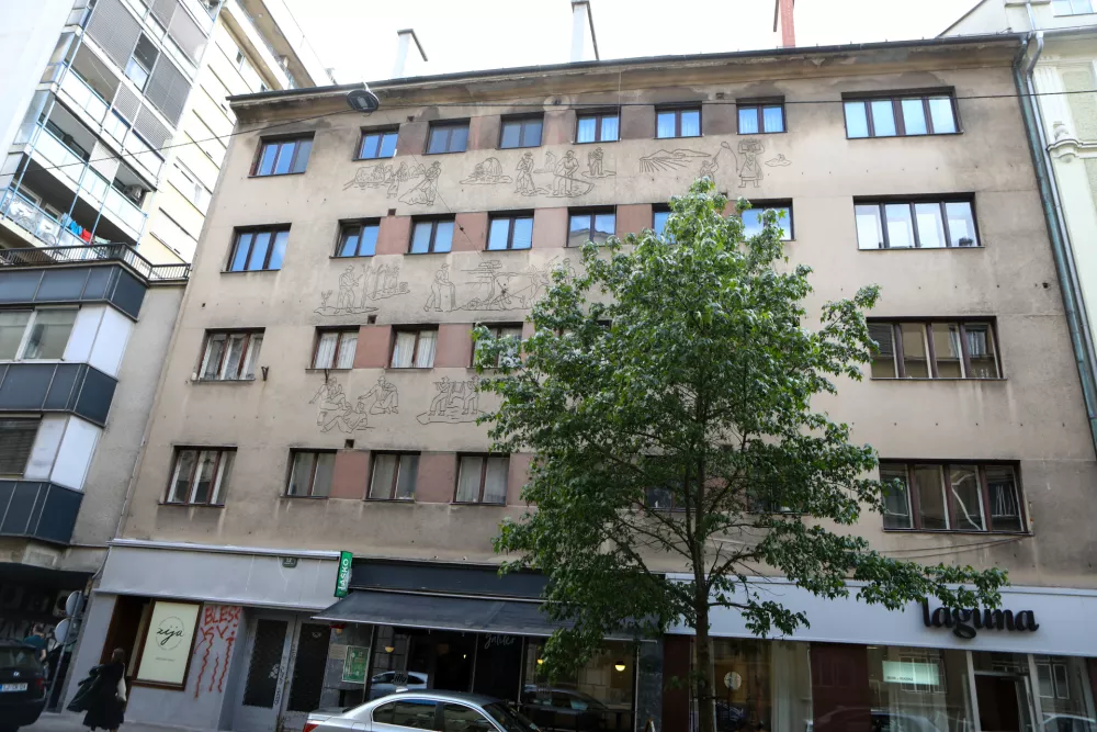 Nova zgodba stare hi&scaron;e na Pražakovi, ki je povezana z znano ljubljansko gostilno
