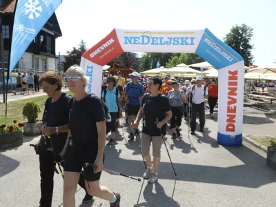 07.06.2025 - Dan nordijske hoje in druženje z Nedeljskim v Termah Čatež- nordijska hoja - Terme ČatežFoto: Luka Cjuha