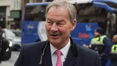 Rupert Lowe, formerly of Reform UK and current leader of Restore Britain, arrives at the Royal Courts of Justice for his hearing against the Independent Complaints and Grievance Scheme.