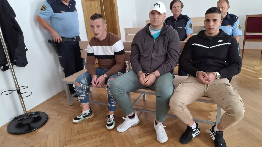 Aleksander Strojan, Primož Strojan, Stanko Železnik obtoženi