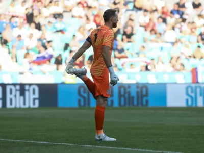 Jan Oblak4.6.2026 - stadion Stožice - prijateljska tekma Slovenija - Ciper - nogomet slovenska reprezentanca Foto: Luka Cjuha