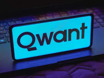 May 15, 2023, Brazil: In this photo illustration, the Qwant logo is displayed on a smartphone screen. (Credit Image: ? Rafael Henrique/SOPA Images via ZUMA Press Wire)