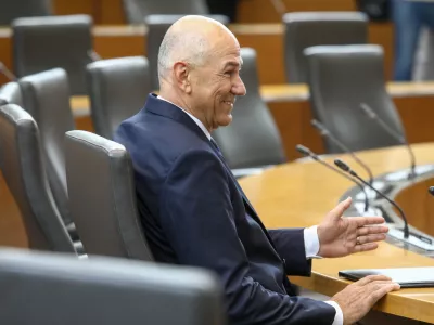 Janez Jan&scaron;a4.6.2026 - izredna seja DZ, na kateri bodo obravnavali listo kandidatk in kandidatov za ministrice in ministre vlade ter mandatno-volilne zadeve; DZFoto: Luka Cjuha
