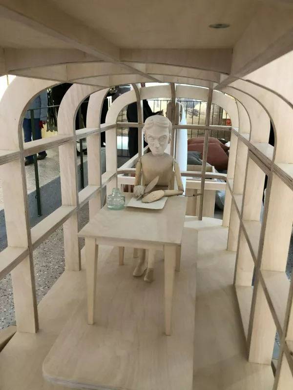 Pre&scaron;ernova domačija, interpretacijski center, Vrba