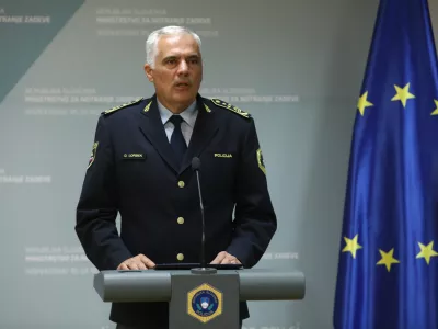 Direktor policije Danijel Lorbek 5.6.2026 - Vr&scaron;ilec dolžnosti generalnega direktorja policije Danijel Lorbek bo danes, 5. junija 2026,Foto: Luka Cjuha