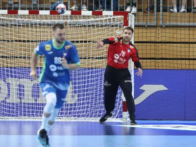 Klemen Ferlin17.5.2026 - Rokomet povratna tekma Slovenija - Črna gora v zadnjem krogu kvalifikacij za nastop na SP 2027Foto: Luka Cjuha