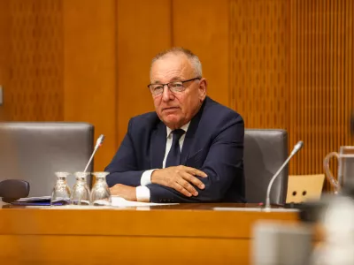 - Andrej &Scaron;ircelj, kandidat za ministra za finance,- 01.06.2026. - Zasli&scaron;anja kandidatov za ministre 4. vleda Janeza Jan&scaron;e pred parlamentarnimi odbori v DZ RS.//FOTO: Bojan Velikonja