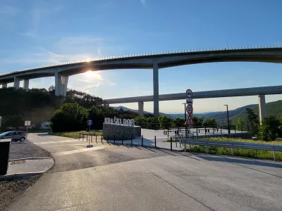 viadukta Gabrovica in Črni Kal drugi tir / Foto: Katja Gle&scaron;čič 