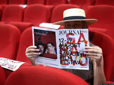 04.08.2022., Sarajevo, Bosna i Hercegovina - Konferencija za medije Sarajevo Film Festivala na kojem je najavljen ovogodisnji Festival. Photo: Armin Durgut/PIXSELL