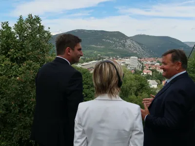 Nova Gorica in Gorica, ki bosta leta 2025 gostili Evropsko prestolnico kulture, se nadejata, da bi za ureditev infrastrukture na osrednjem prizori&scaron;ču Trgu Evrope
dobili evropski denar.